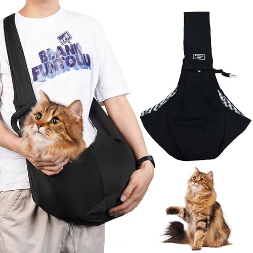 Lotvic Hundetragetasche, Umhängetasche für Haustiere, Transporttasche für Hunde und andere Haustiere, Verstellbar, Tragetasche Hund, Geeignet für Aktivitäten im Freien, Kleine Hunde und Katze, Schwarz Lotvic Hundetragetasche, Umhängetasche für Haustiere, Transporttasche für Hunde und andere Haustiere, Verstellbar, Tragetasche Hund, Geeignet für Aktivitäten im Freien, Kleine Hunde und Katze, Schwarz von Lotvic