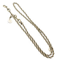 Trendfährte Hundeleine Paracord 3-fach verstellbar [L/XL: 2 m x 15 mm] von Loulourella