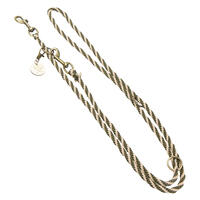 Trendfährte Hundeleine Paracord 3-fach verstellbar [S/M: 2 m x 10 mm] von Loulourella