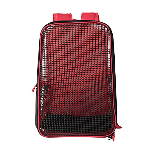 Loupsiy Katzentragerucksack, tragbar, atmungsaktiv, Netzöffnung, sichtbar, Acryl, Haustier-Rucksack für Welpen, Katzen, 42 x 30 x 20 cm Loupsiy Katzentragerucksack, tragbar, atmungsaktiv, Netzöffnung, sichtbar, Acryl, Haustier-Rucksack für Welpen, Katzen, 42 x 30 x 20 cm von Loupsiy