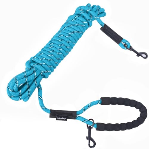 Loutep Wasserdichtes Biothane Long Line Hundetrainingsseil Extra Starkes Indoor House Long Line Training Hundeseil 3.0 m 4.9 m 9.1 m 15.2 m 30.5 m Gummiseil für große mittelgroße kleine Welpen Loutep Wasserdichtes Biothane Long Line Hundetrainingsseil Extra Starkes Indoor House Long Line Training Hundeseil 3.0 m 4.9 m 9.1 m 15.2 m 30.5 m Gummiseil für große mittelgroße kleine Welpen von Loutep