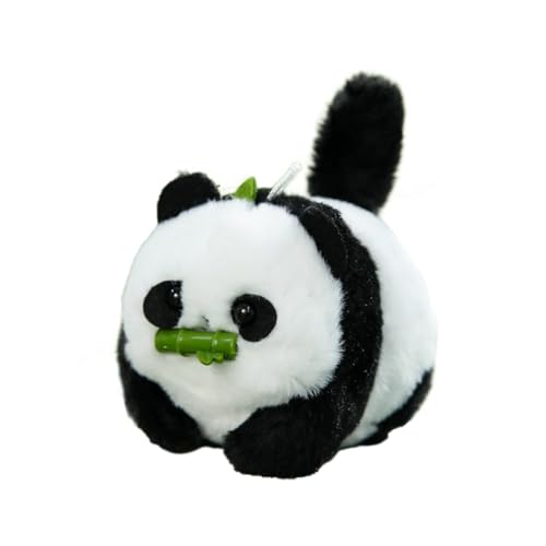 Louttary D Plüschtier, weich und bequem, Bewegung und Schaukel, rotierende Katzenpuppe, Spielzeug, Geschenk, Plüschspielzeug für Katzen mit Schwanz von Louttary