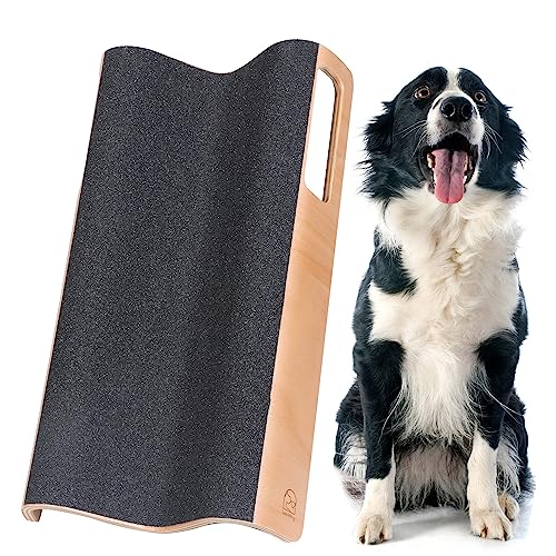 LovIntry M-förmige Hundekratzunterlage für Nägel, Hundenagelfeile Spielzeug für die Hundenagelwartung, gekürzte Hundeseitennägel einfach und stressfrei (L) von LovIntry