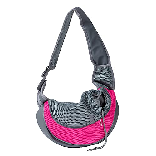 Love Dream Haustier-Hundetragetasche, atmungsaktives Netzgewebe, tragbar, für Reisen, sicher, mit verstellbarem rutschfestem Schultergurt für kleine Hunde, Katzen, Welpen von Love Dream