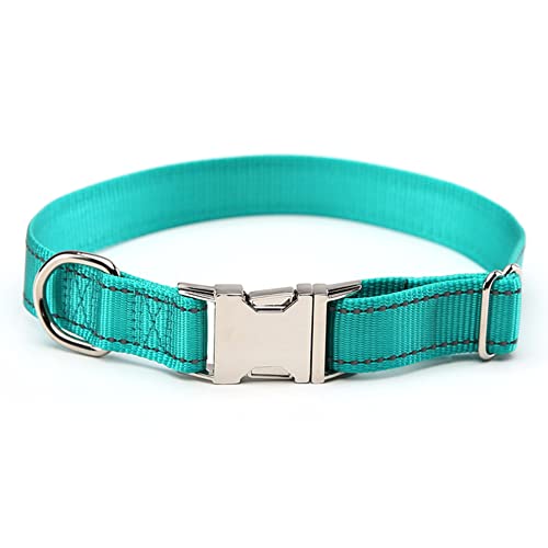 Love Dream Reflektierendes Hundehalsband mit Metallschnalle, verstellbares Sicherheits-Nylon-Hundehalsband mit robuster Schnellverschluss-Schnalle für kleine, mittelgroße und große Hunde Love Dream Reflektierendes Hundehalsband mit Metallschnalle, verstellbares Sicherheits-Nylon-Hundehalsband mit robuster Schnellverschluss-Schnalle für kleine, mittelgroße und große Hunde von Love Dream