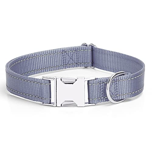 Love Dream Reflektierendes Hundehalsband mit Metallschnalle, verstellbares Sicherheits-Nylon-Hundehalsband mit robuster Schnellverschluss-Schnalle für kleine, mittelgroße und große Hunde Love Dream Reflektierendes Hundehalsband mit Metallschnalle, verstellbares Sicherheits-Nylon-Hundehalsband mit robuster Schnellverschluss-Schnalle für kleine, mittelgroße und große Hunde von Love Dream