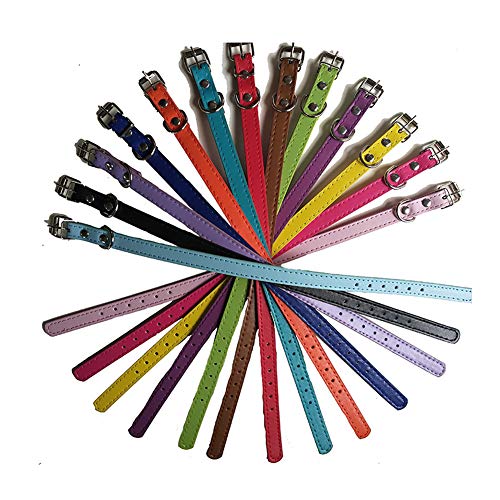 Love Dream Welpen-ID-Halsbänder, weiches Polyurethan, verstellbar, zur Identifizierung von Streu, für neugeborene Welpen, Kätzchen, Größe M, 26,2 - 31,8 cm, 14 Stück Love Dream Welpen-ID-Halsbänder, weiches Polyurethan, verstellbar, zur Identifizierung von Streu, für neugeborene Welpen, Kätzchen, Größe M, 26,2 - 31,8 cm, 14 Stück von Love Dream