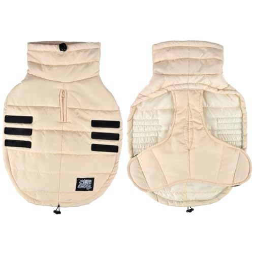 Love Story, Daunenjacke, gesteppt, breiter Kragen, Klettverschluss, Größe XL / 55 cm, Beige Love Story, Daunenjacke, gesteppt, breiter Kragen, Klettverschluss, Größe XL / 55 cm, Beige von Love Story