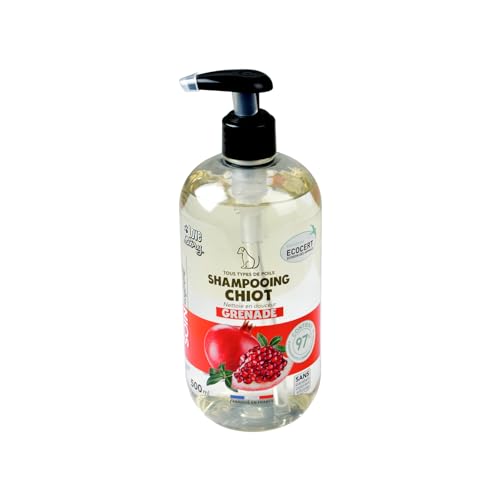 Love Story, Ecosoin Shampoo für Welpen, Pumpflasche, 500 ml, Granatapfel von Love Story