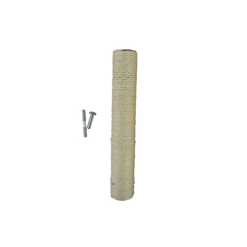 Love Story, Ersatzpfosten für Katzen, kleines Modell, Durchmesser 4,5 x Höhe 30 cm, Sisal, Schrauben im Lieferumfang enthalten Love Story, Ersatzpfosten für Katzen, kleines Modell, Durchmesser 4,5 x Höhe 30 cm, Sisal, Schrauben im Lieferumfang enthalten von Love Story