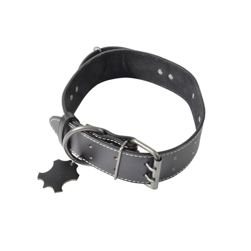 Love Story, Halsband mit Griff, für große Hunde, Leder, Größe 2XL, 70 x 5 cm, Schwarz Love Story, Halsband mit Griff, für große Hunde, Leder, Größe 2XL, 70 x 5 cm, Schwarz von Love Story