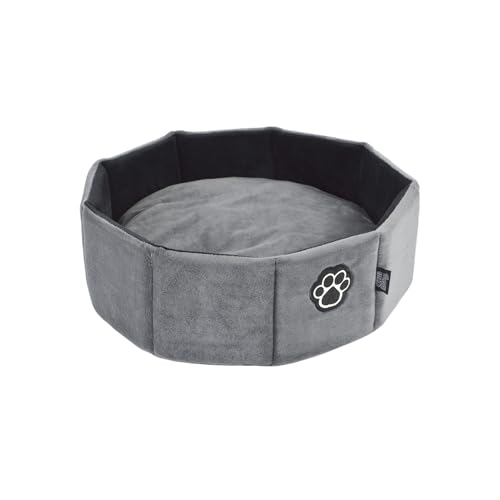 Love Story, Korb rund Polyester D 48 x H 16 cm Patchy grau/schwarz Love Story, Korb rund Polyester D 48 x H 16 cm Patchy grau/schwarz von Love Story