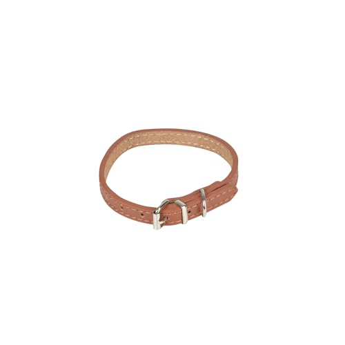 Love Story, Lederhalsband, Größe S, 30 x 1 cm, Cognac Love Story, Lederhalsband, Größe S, 30 x 1 cm, Cognac von Love Story