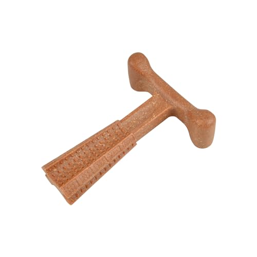 Love Story, Spielzeug aus Knochen, T-Form, Duft: Huhn, Nylon und Holzfasern, 11,3 x 4,4 x 14,5 cm Love Story, Spielzeug aus Knochen, T-Form, Duft: Huhn, Nylon und Holzfasern, 11,3 x 4,4 x 14,5 cm von Love Story