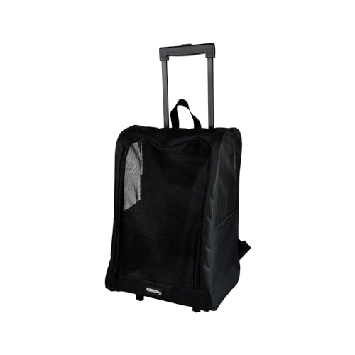 Love Story, Trolley-Tasche für Tiere, 40 x 30 x 52 cm, Schwarz von Love Story