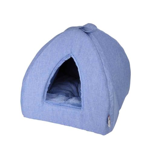 Love Story, Zelt Newton Kissen, abnehmbar und wendbar, 35 x 35 x 38 cm, Blau Love Story, Zelt Newton Kissen, abnehmbar und wendbar, 35 x 35 x 38 cm, Blau von Love Story