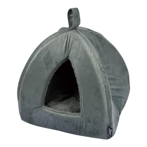 Love Story, Zelt Polyester 35 x 35 x H 38 cm Sweet Cat Dunkelgrün von Love Story