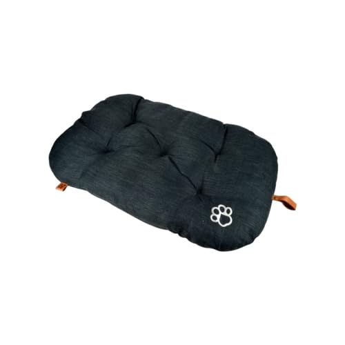 Love Story, Kissen, Flocke, wendbar, Polyester, 69 x 44 x 5 cm, City, Anthrazit von Love Story
