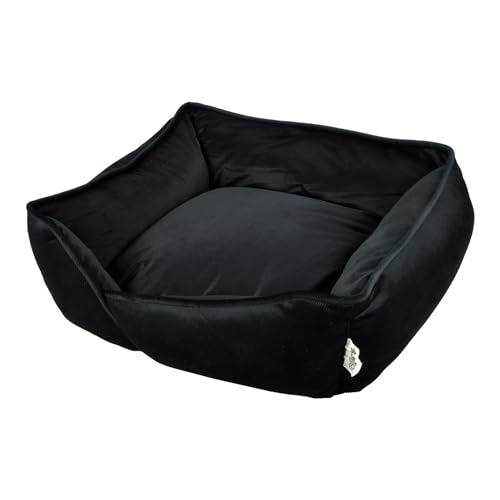 Love Story Korb, rechteckig, Velours, gerippt, Polyester, 75 x 70 x 22 cm, Schwarz Love Story Korb, rechteckig, Velours, gerippt, Polyester, 75 x 70 x 22 cm, Schwarz von Love Story