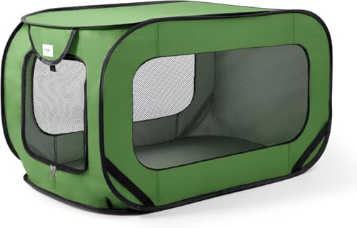 Love's cabin Tragbares großes Hundebett – Pop-up-Hundebox, Innen- und Außenkäfig für Haustiere, Tragbare Autositzbox, Katzenbett-Kollektion von Love's cabin