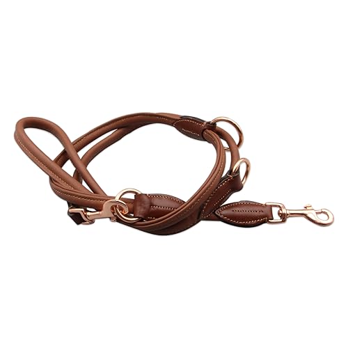 Hundeleine Leder-Leine Connector, Cinnamon, LovePanama Hundeleine Leder-Leine Connector, Cinnamon, LovePanama von LovePanama