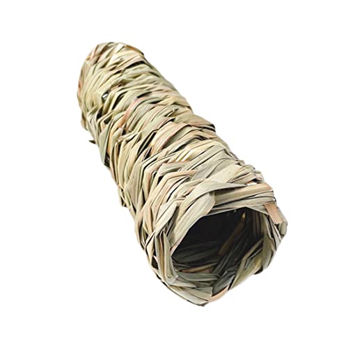 LovePlz Meerschweinchen-Käfig, Strohhaus, kleines Haustier-Versteck mit Tunnelbett, kreatives Haustierzubehör LovePlz Meerschweinchen-Käfig, Strohhaus, kleines Haustier-Versteck mit Tunnelbett, kreatives Haustierzubehör von LovePlz
