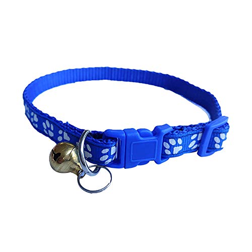 LovePlz Verstellbares Halsband für Katzen und Hunde, Blau von LovePlz