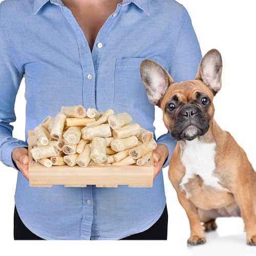 Hochwertiger Weißer Rinderschwanz (1 kg) | 100% Reines Rindfleisch | Natürlich & Ohne Zusatzstoffe | Proteinreicher Hundesnack | Natur-Kausnack zur Zahnpflege | Frisch und Premium-Qualität von Lovely DOG