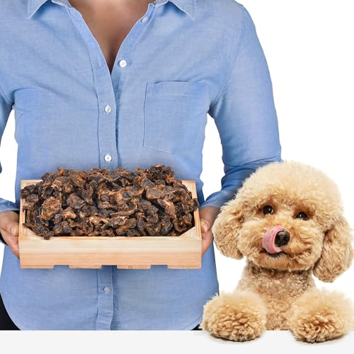 Hühnermägen Hundesnacks 1kg (ca.198-203 Stück) | Natürlich & luftgetrocknet | Getreidefrei & glutenfrei | Langanhaltender Kauspaß | Monoprotein Leckerli von Lovely DOG