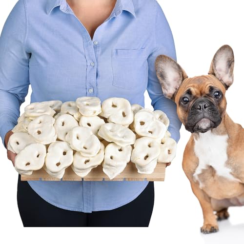 Weiße Schweinenasen 1kg | Natürlicher Kauartikel für Hunde | Leckerer Snack | Premium-Qualität Weiße Schweinenasen 1kg | Natürlicher Kauartikel für Hunde | Leckerer Snack | Premium-Qualität von Lovely DOG