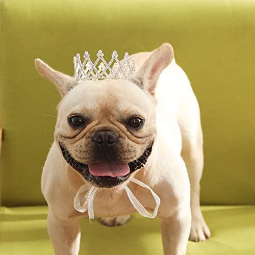 Lovelyshop Pet Series Diamant-Form Grand Strass Full Round Hund Katze Krone für Royal Family Kostüm Haarschmuck - Medium von Lovelyshop