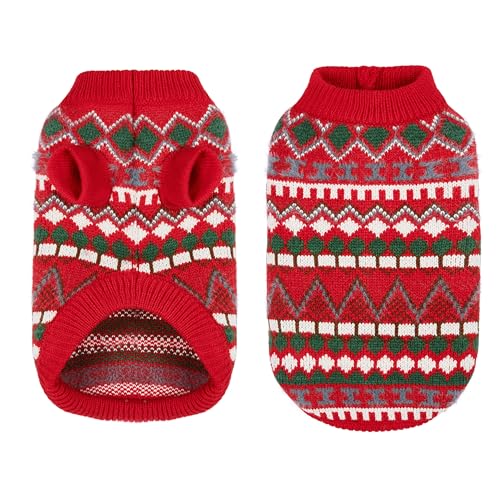 Loyanyy Hundepullover, weich, warm, gestrickt, Katzenpullover, klassisch, dick, niedlicher Winter-Hundepullover für den Winter, Welpen, Kätzchen, Pullover für kleine, mittelgroße Mädchen und Jungen, Loyanyy Hundepullover, weich, warm, gestrickt, Katzenpullover, klassisch, dick, niedlicher Winter-Hundepullover für den Winter, Welpen, Kätzchen, Pullover für kleine, mittelgroße Mädchen und Jungen, von Loyanyy
