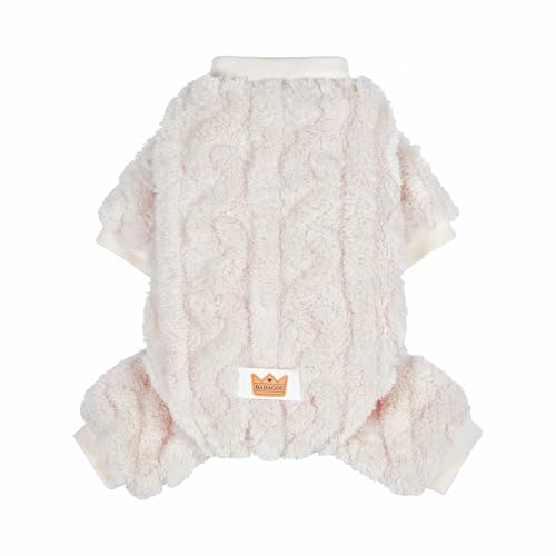Loyanyy Plüsch-Hunde-Pyjama für kaltes Wetter, 4-beinige Kleidung für Hund und Katze, dehnbarer Einteiler für Welpen, Kätzchen, Einteiler mit Knöpfen, warm, weich, Haustier-Overall, Wintermantel, Loyanyy Plüsch-Hunde-Pyjama für kaltes Wetter, 4-beinige Kleidung für Hund und Katze, dehnbarer Einteiler für Welpen, Kätzchen, Einteiler mit Knöpfen, warm, weich, Haustier-Overall, Wintermantel, von Loyanyy