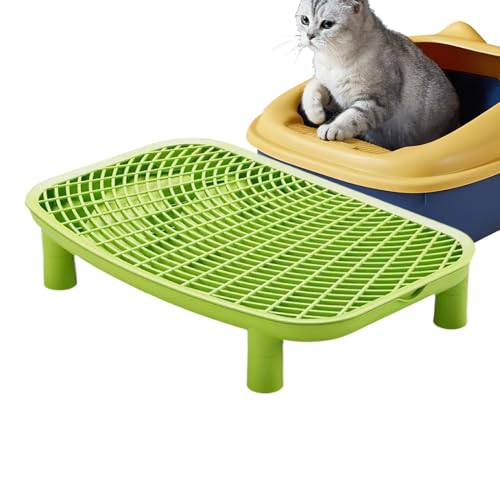 Lpoppcx Katzenklo Rampe | Doppelt Geschichtete Katzenrampe Box,Katzenstreu Treppe Stauraum für Wohnung Schlafzimmer Balkon Wohnzimmer Studierzimmer Lpoppcx Katzenklo Rampe | Doppelt Geschichtete Katzenrampe Box,Katzenstreu Treppe Stauraum für Wohnung Schlafzimmer Balkon Wohnzimmer Studierzimmer von Lpoppcx