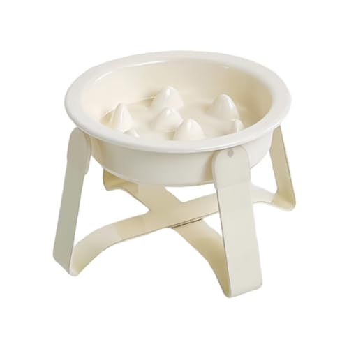 Fütterungsschale, Leicht Zu Reinigen Und Zu Warten, 15,6 X 15 X 9,7 cm, Haustier -Fütterungsstation, Erhöhte Hundeschale, Fördert Gesunde Ernährung, Robustes Material Für Haustiere von Lpsdssre