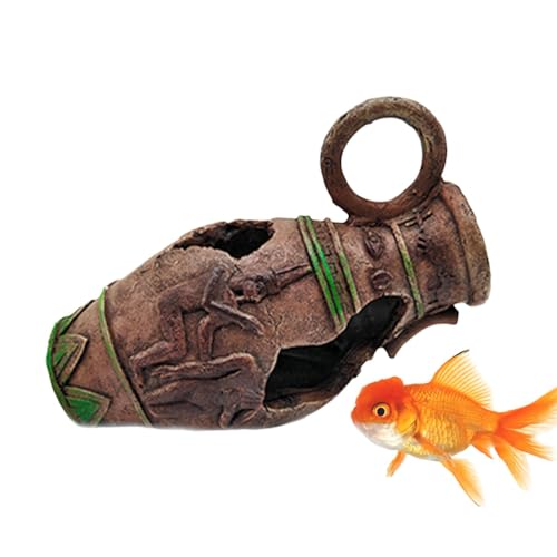 Garnelen-Höhle für Aquarien, Fischfreundliches Design, stabiles Harzmaterial, 15 x 9,5 x 10 cm, für die Gesundheit Ihres Wassers Garnelen-Höhle für Aquarien, Fischfreundliches Design, stabiles Harzmaterial, 15 x 9,5 x 10 cm, für die Gesundheit Ihres Wassers von Lpsdssre
