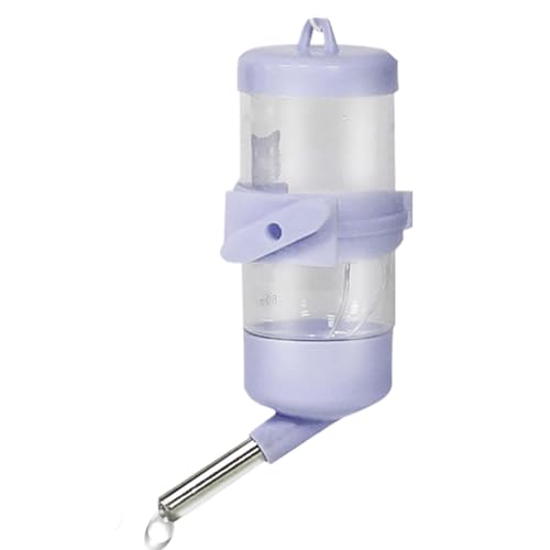 Hamster-Wasserflasche, tropffrei, Eichhörnchen-Wasserspender, vielseitig einsetzbar, leichte Bauweise, 9,5 cm, 80 ml, für Rennmäuse, Frettchen, Igel von Lpsdssre