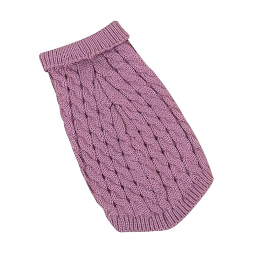 Hund Pullover Pullover, Winter Haustierpullover, gestrickte Hundekleidung, leichtes, leicht zu reinigen, rosa, dunkelblau, für kleine mittelgroße große Welpenkätzchen Hund Pullover Pullover, Winter Haustierpullover, gestrickte Hundekleidung, leichtes, leicht zu reinigen, rosa, dunkelblau, für kleine mittelgroße große Welpenkätzchen von Lpsdssre