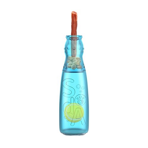 Hundekauspielzeug, Leichtes Gewicht, Quietschige Hund Spielzeugflasche Mit Tennisball Im Inneren, Wasserflaschen Haustierspielzeug, Interaktives Spiel, Für Trainingspulenbelohnungsspiele Abrufspiel von Lpsdssre