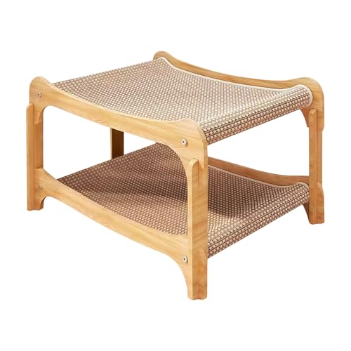 Katzenkratzplatte, Interaktiver Sisal Kitten Scratch Pad, Doppelschicht-Kratzer-Ruhelegel-Liege, Haustier-Safe-Materialien, Robuster Stoff, 56x34x37cm Für Haustier Katzenkratzplatte, Interaktiver Sisal Kitten Scratch Pad, Doppelschicht-Kratzer-Ruhelegel-Liege, Haustier-Safe-Materialien, Robuster Stoff, 56x34x37cm Für Haustier von Lpsdssre