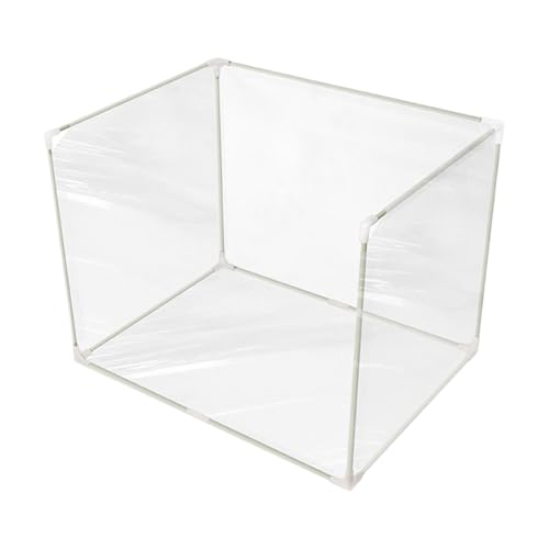 Katzentoilette Spritzschutz, Privatsphäre und Komfort, 61 x 45 x 45 cm, Katzentoiletten-Trainingswand, leicht zu reinigen, vielseitige Platzierung, für Haustiertraining von Lpsdssre