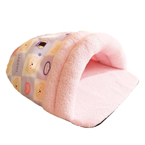 Lpsdssre Cat Sleeping Bag | Foldable Cat Nest | Slipper Shape Pet Bed | Warm Dog Crate Mat | Winter Pet Bed Cozy Winter Retreat for Pets for Large Dogs Cozy Dog Bed Cave von Lpsdssre