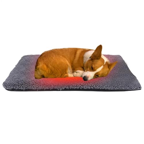 Lpsdssre Geräuschloses Katzenheizbett, Haustier-Heizkissen, maschinenwaschbar, wärmendes und komfortables Design, vielseitig einsetzbar und vielseitig, 61 x 45 cm, für Möbel, Sofas, Böden, Lpsdssre Geräuschloses Katzenheizbett, Haustier-Heizkissen, maschinenwaschbar, wärmendes und komfortables Design, vielseitig einsetzbar und vielseitig, 61 x 45 cm, für Möbel, Sofas, Böden, von Lpsdssre