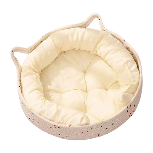 Lpsdssre Gewebte Katzennester, für mehrere Haustiere geeignet, 35 x 35 x 13 cm, rundes Katzenbett, beruhigendes Kätzchennest, Kratzfläche, zum Schlafen, beruhigendes Kratzen zu Hause Lpsdssre Gewebte Katzennester, für mehrere Haustiere geeignet, 35 x 35 x 13 cm, rundes Katzenbett, beruhigendes Kätzchennest, Kratzfläche, zum Schlafen, beruhigendes Kratzen zu Hause von Lpsdssre