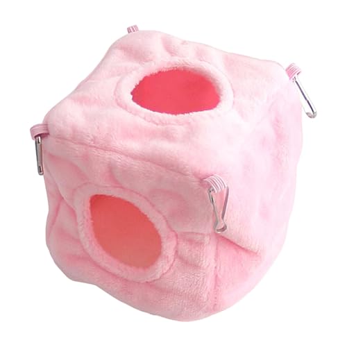 Lpsdssre Hamster Bed | Cube Hamster House | Dangling Rings Hamster Bed | Soft Hamster Cage | Hamster Pet Supplies Interactive Design with Dangling Rings for Chinchillas, Gerbils, Mice, Hedgehog Lpsdssre Hamster Bed | Cube Hamster House | Dangling Rings Hamster Bed | Soft Hamster Cage | Hamster Pet Supplies Interactive Design with Dangling Rings for Chinchillas, Gerbils, Mice, Hedgehog von Lpsdssre