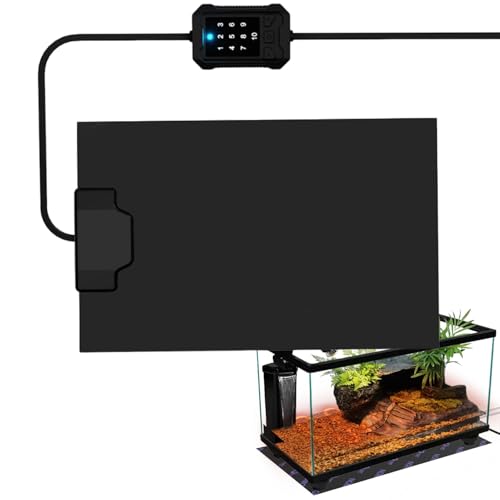 Lpsdssre Heizmatte für Reptilien | 10-Stufen Terrarium Heizmatte - Temperaturregulierbare Untertank-Heizung, Wärmeprodukte Für Spinnen Amphibien Eidechsen Schildkröten Schlangen Frösche Geckos Im Lpsdssre Heizmatte für Reptilien | 10-Stufen Terrarium Heizmatte - Temperaturregulierbare Untertank-Heizung, Wärmeprodukte Für Spinnen Amphibien Eidechsen Schildkröten Schlangen Frösche Geckos Im von Lpsdssre