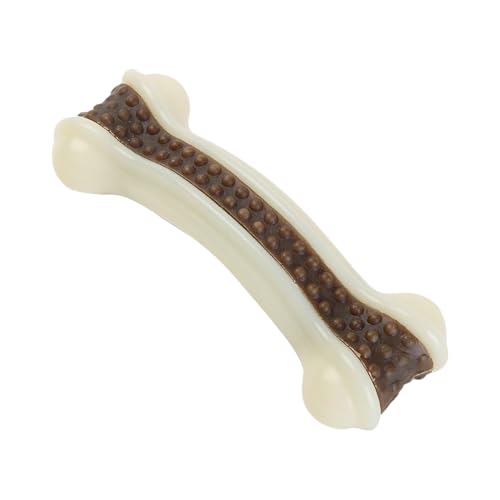 Lpsdssre Hundespielzeug Für Aggressive, Hundespielzeug, Haustier-Zahnen Kauknochen, Hochleistungs, Langeweile Relief, Sicheres Und Ungiftiges Material, 10,5 X 4 cm, Für Haustierplaytiime von Lpsdssre