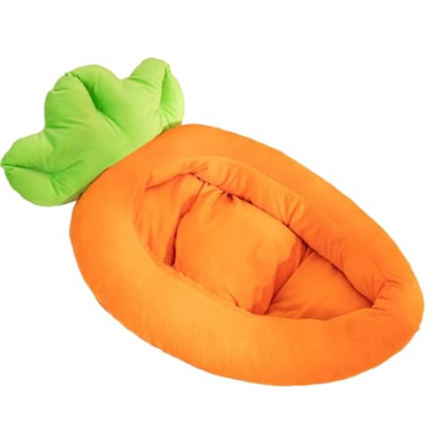 Lpsdssre Karottenplüschhundbett, Sichere Ruhelösung, 1 Stück, Gemütliches Katzenschlafbett, Süßes Haustierkissen, Waschbar Und Leicht Zu Pflegen, Weich, Für Tier, Haustiere, Haustiere von Lpsdssre