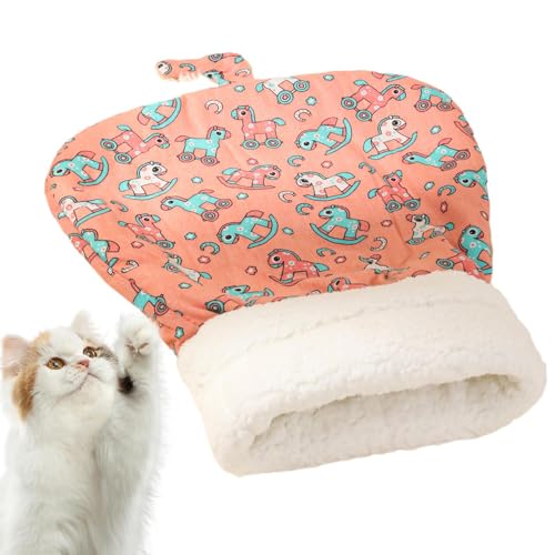 Lpsdssre Katzenschlafsack, Katzenunterhaltung Bett, halbgeschlossenes Katzenbett, kaltes Wetter, gemütlicher Katzenschlafsack, gemütliches halbgeschlossenes Design für Sofa, Fensterbank Lpsdssre Katzenschlafsack, Katzenunterhaltung Bett, halbgeschlossenes Katzenbett, kaltes Wetter, gemütlicher Katzenschlafsack, gemütliches halbgeschlossenes Design für Sofa, Fensterbank von Lpsdssre