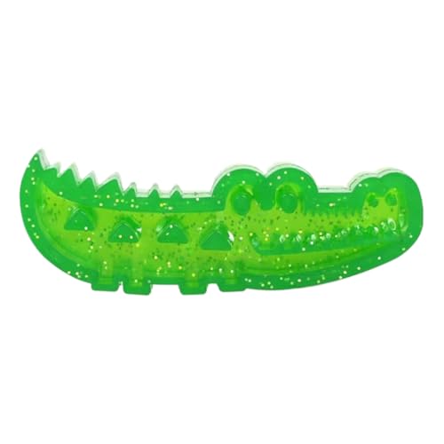 Lpsdssre Sloch Feed Chew und Fetch Crocodile, Hundebehandlungsspender, Welpen -Quietschspielzeug, kaubar von Lpsdssre